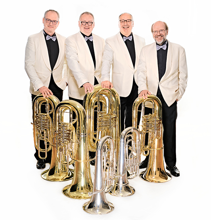 Melton Tuba Quartett - Das sind wir